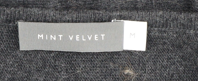 Mint Velvet Women's Black Boat Neck Jumper M