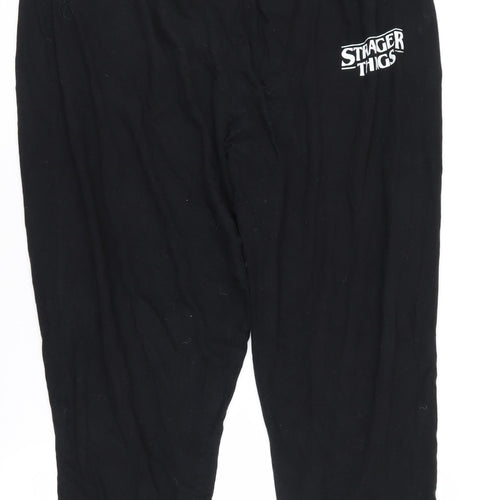 Netflix Stranger Things Unisex Lounge Pants 2XL Black