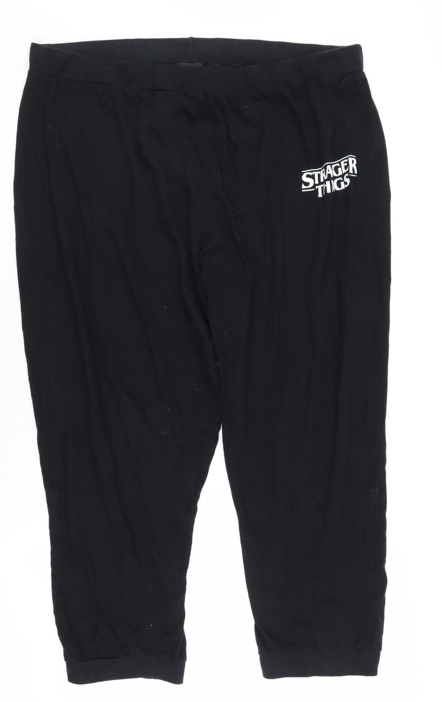 Netflix Stranger Things Unisex Lounge Pants 2XL Black