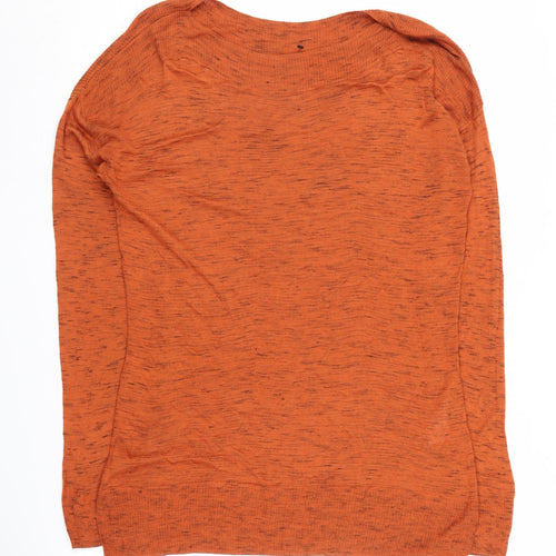 Hobbs Women's Orange Jumper Medium