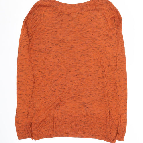 Hobbs Women's Orange Jumper Medium