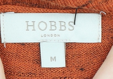 Hobbs Women's Orange Jumper Medium