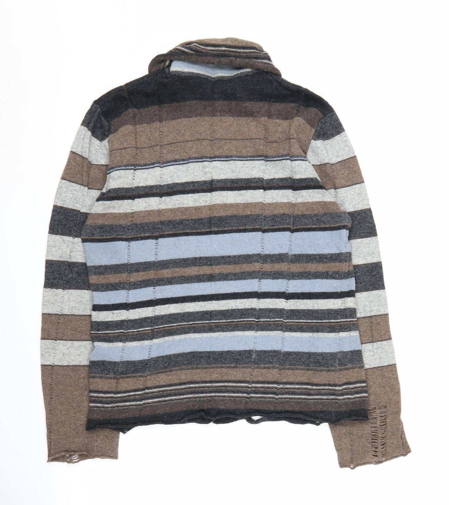 Cerruti Women's Multicoloured Roll Neck Jumper M