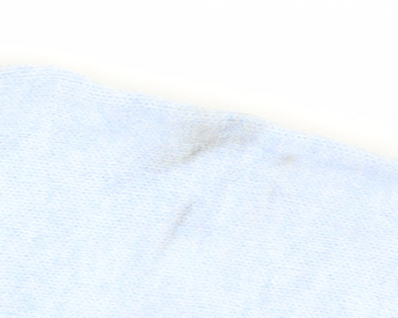 Crew Clothing Women's Blue V-Neck Pullover Jumper - Size 12