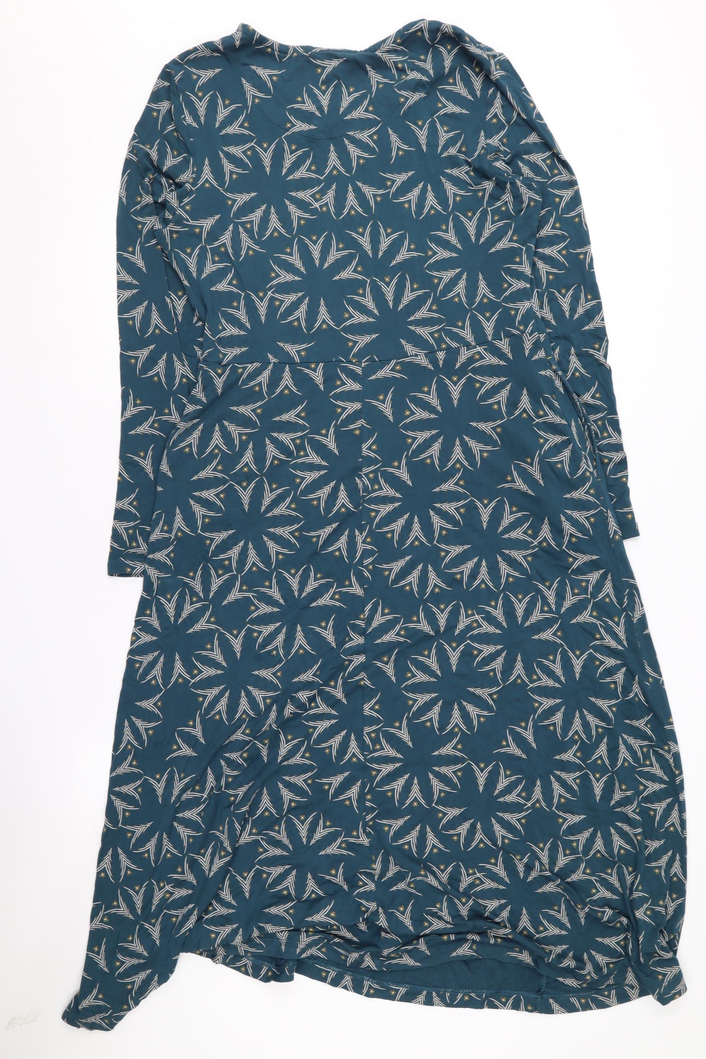 White Stuff Women's Blue Floral Dress Size 12