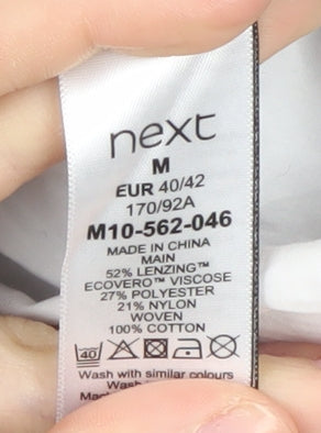 Next Women's Blue Striped Pullover Jumper M