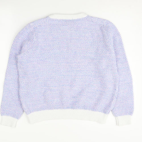 Marks and Spencer Women's Multicoloured Pullover Jumper Size 12