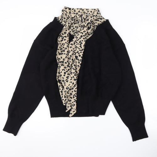 River Island Women's Black Pullover Jumper Size 18