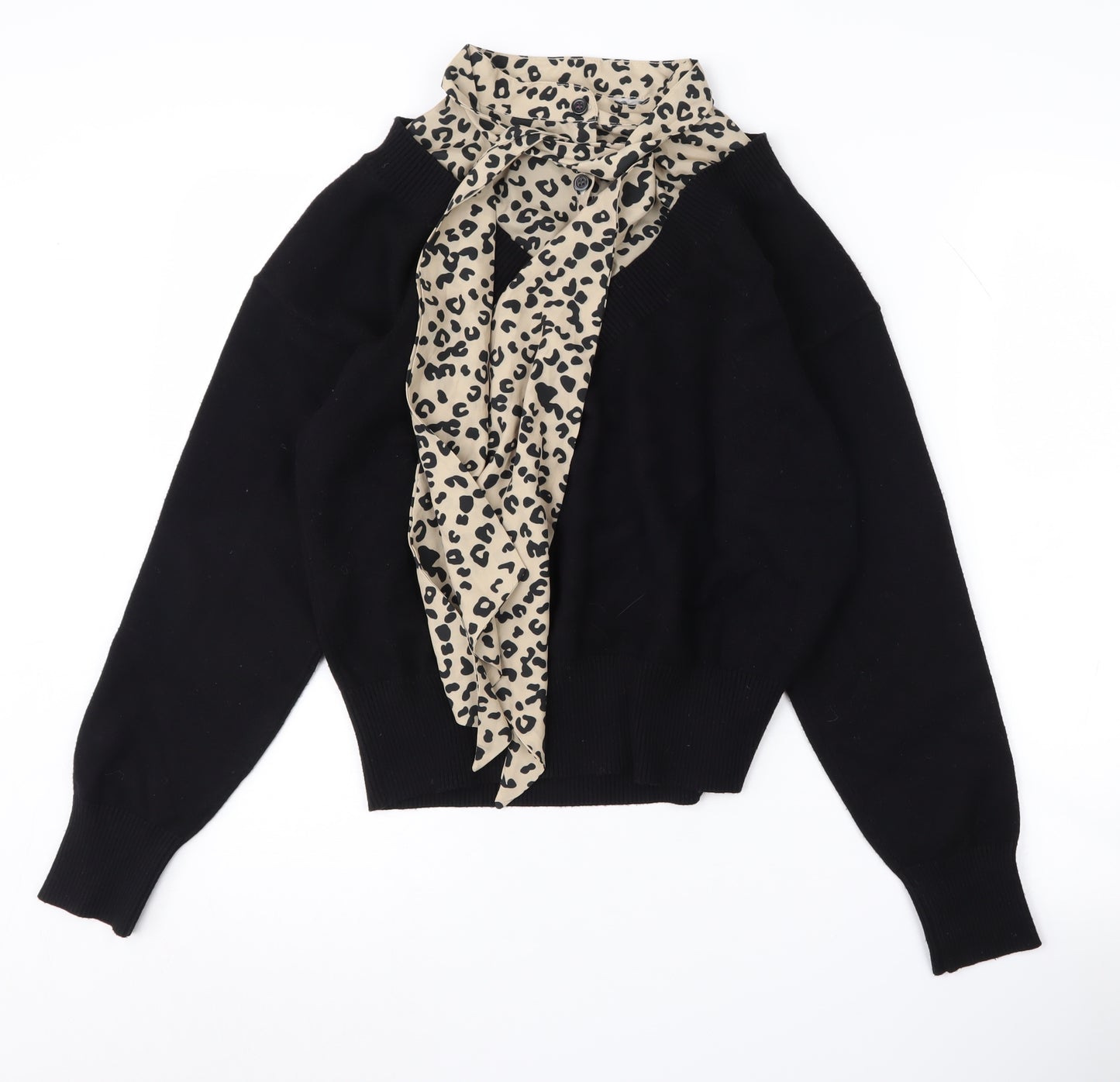 River Island Women's Black Pullover Jumper Size 18