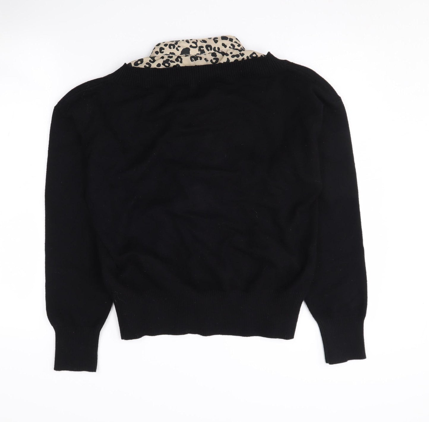 River Island Women's Black Pullover Jumper Size 18