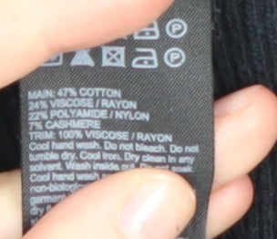 Mint Velvet Women's Animal Print Black Pullover Jumper Size 12