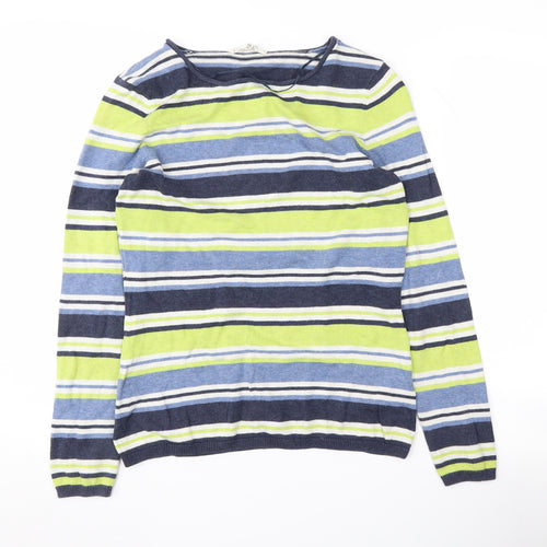 Seasalt Cornwall Women's Multicoloured Striped Jumper Size 10