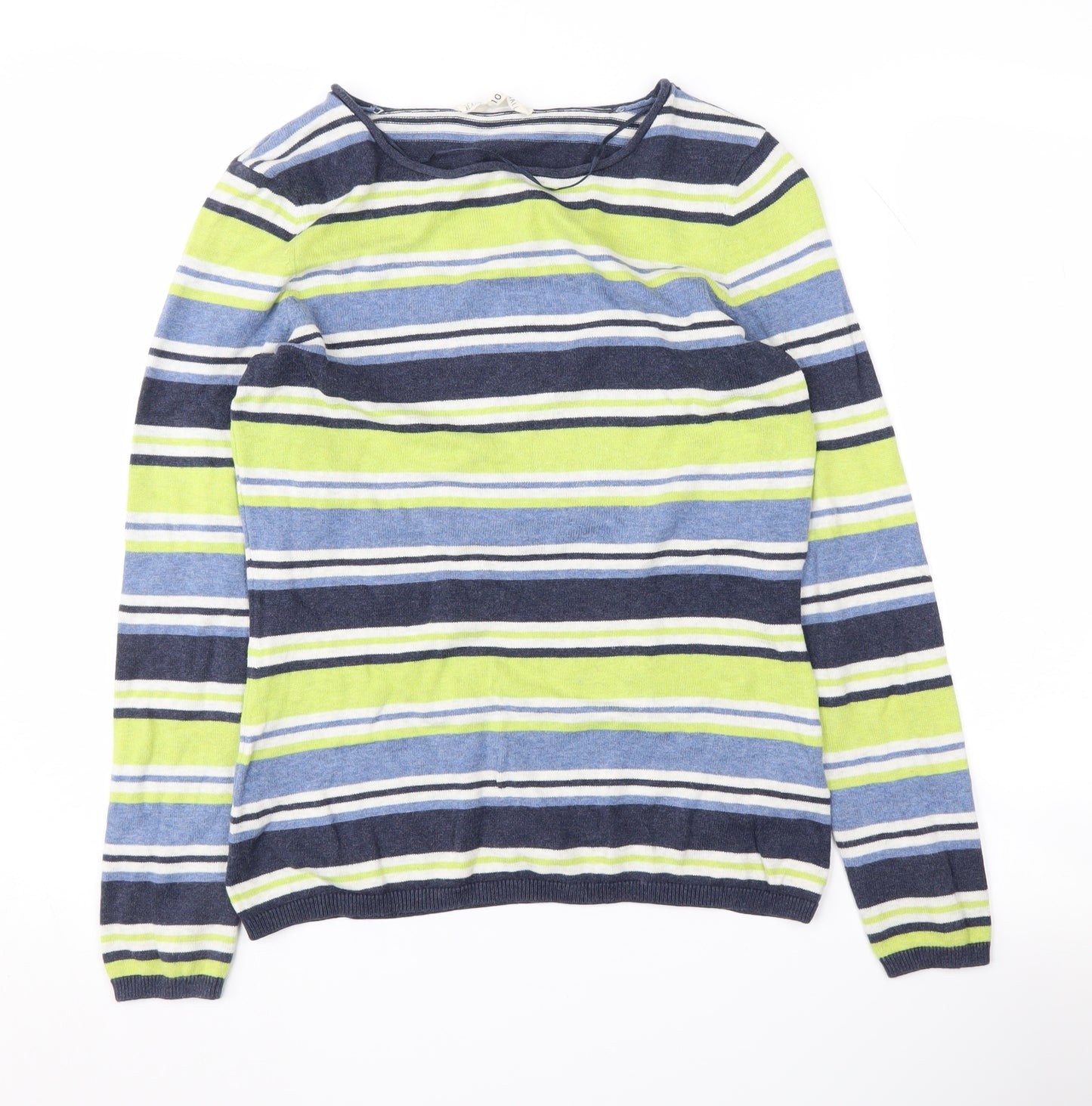 Seasalt Cornwall Women's Multicoloured Striped Jumper Size 10