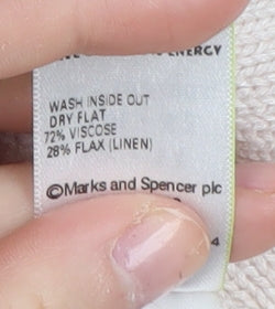 Marks and Spencer Women Ivory Cardigan Size 14