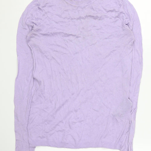 Whistles Women's Purple Pullover Jumper Size 6