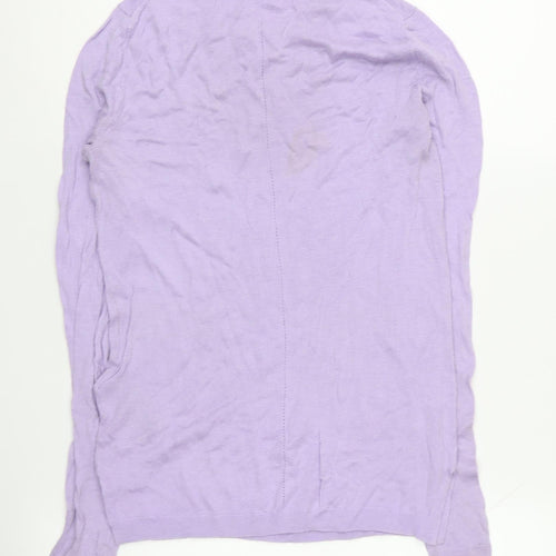 Whistles Women's Purple Pullover Jumper Size 6