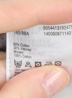 Oasis Women's Grey V-Neck Pullover Jumper S