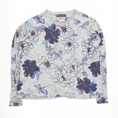 Marks and Spencer Women's Multicolour Floral Pullover Jumper Size 12