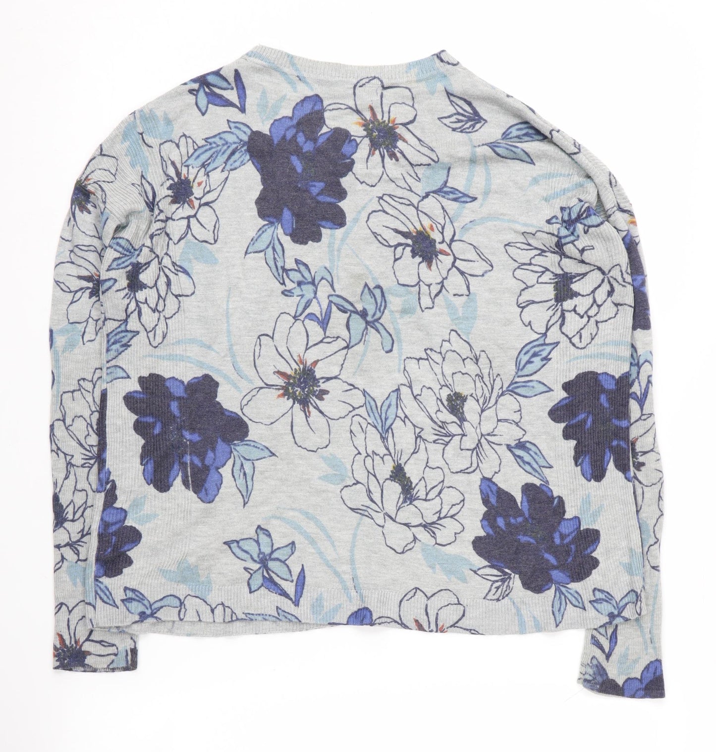 Marks and Spencer Women's Multicolour Floral Pullover Jumper Size 12