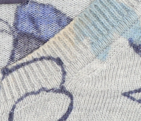 Marks and Spencer Women's Multicolour Floral Pullover Jumper Size 12