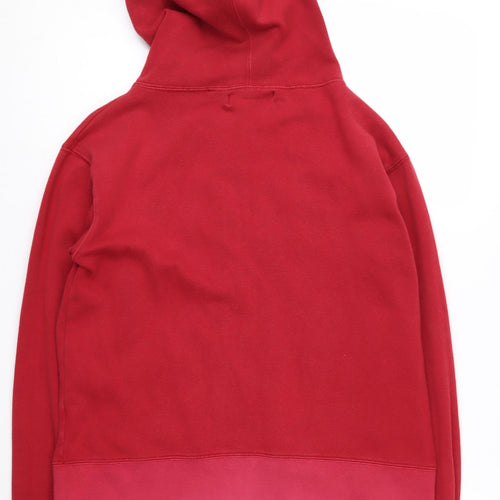 Kangaroo Poo Women's Red Full Zip Hoodie Size 12