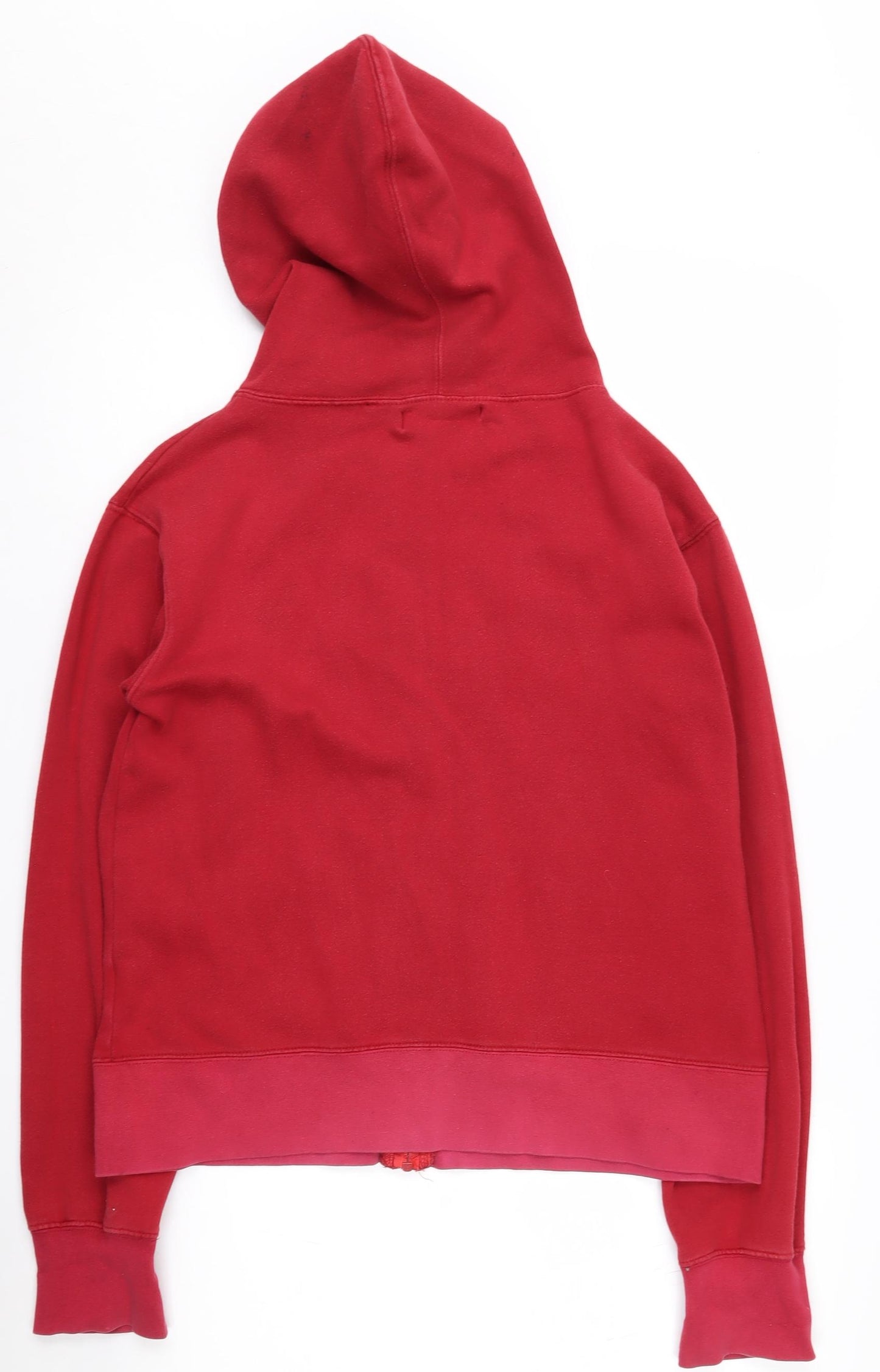 Kangaroo Poo Women's Red Full Zip Hoodie Size 12