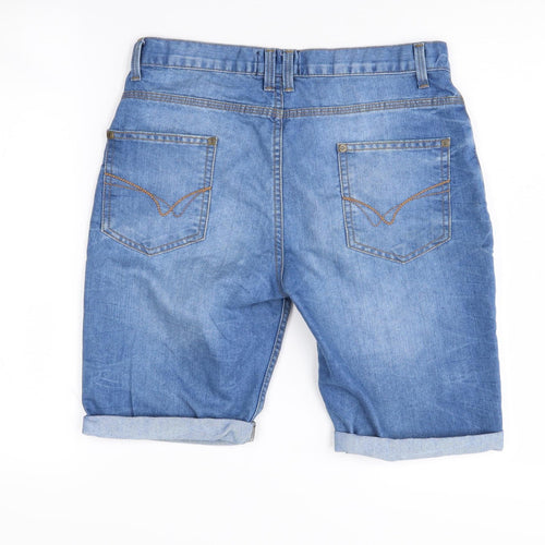 SoulCal Women's Blue Denim Shorts Size 8