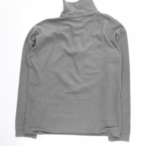 Trespass Men's Grey 1/4 Zip Fleece Sweatshirt S