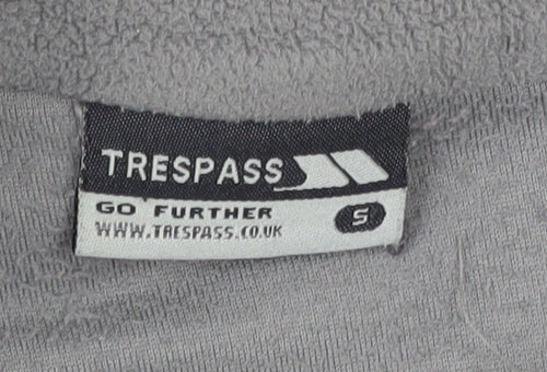 Trespass Men's Grey 1/4 Zip Fleece Sweatshirt S