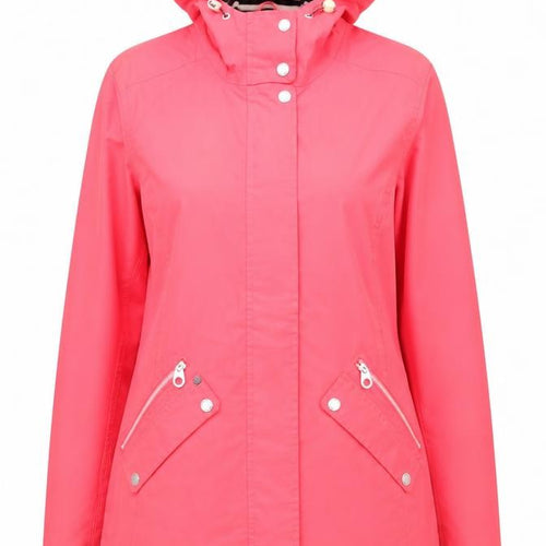 Regatta Women's Pink Waterproof Rain Coat, Size 12