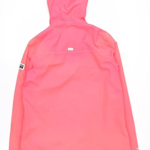 Regatta Women's Pink Waterproof Rain Coat, Size 12