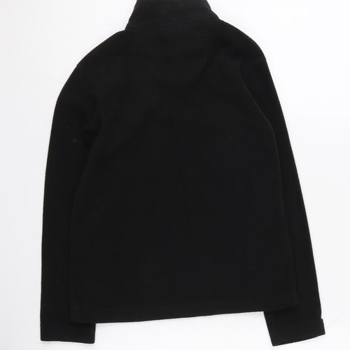 Regatta Boys Black Fleece 1/4 Zip Sweatshirt 9-10 Years