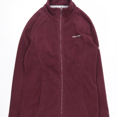 Craghoppers Women's Purple Fleece Jacket Size 8
