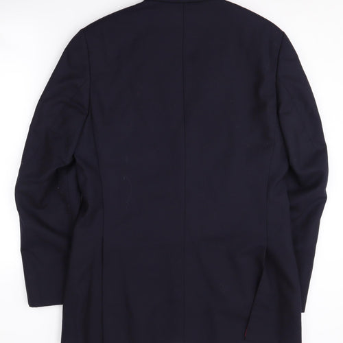 Charles Tyrwhitt Men's Blue Blazer 38R Wool Jacket