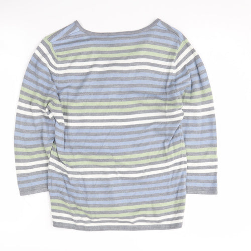 Eastex Women's Striped Pullover Jumper, Size 10