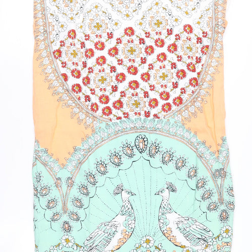 White Stuff Women’s Multicoloured Viscose Dress Size 10