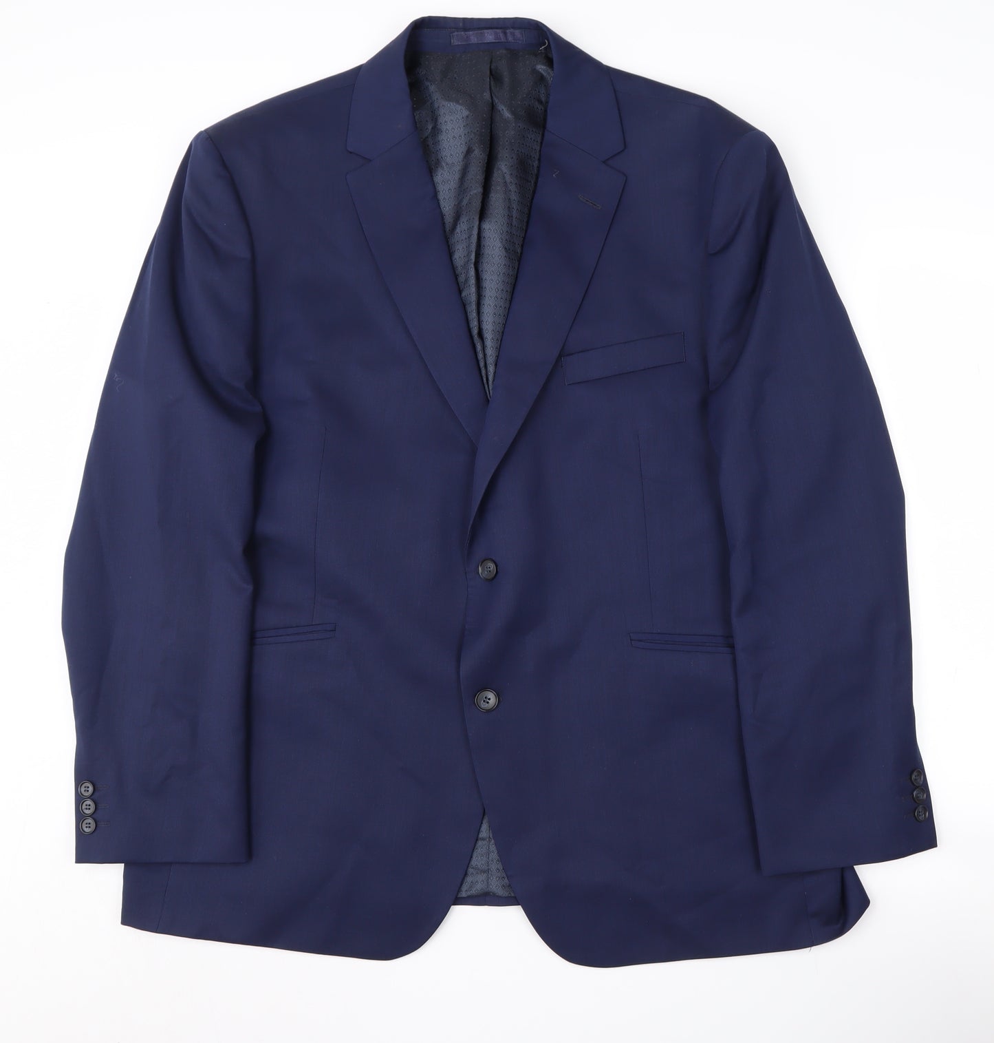 Pierre Cardin Men's Blue Short Blazer Size 46S Formal