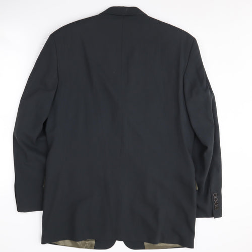 Pierre Cardin Men's Grey Blazer 40R Wool Jacket