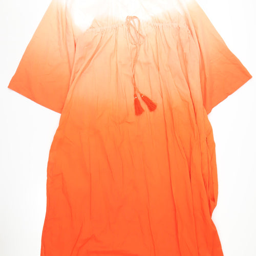 Boden Women's Orange 3/4 Sleeve Dress Size 14