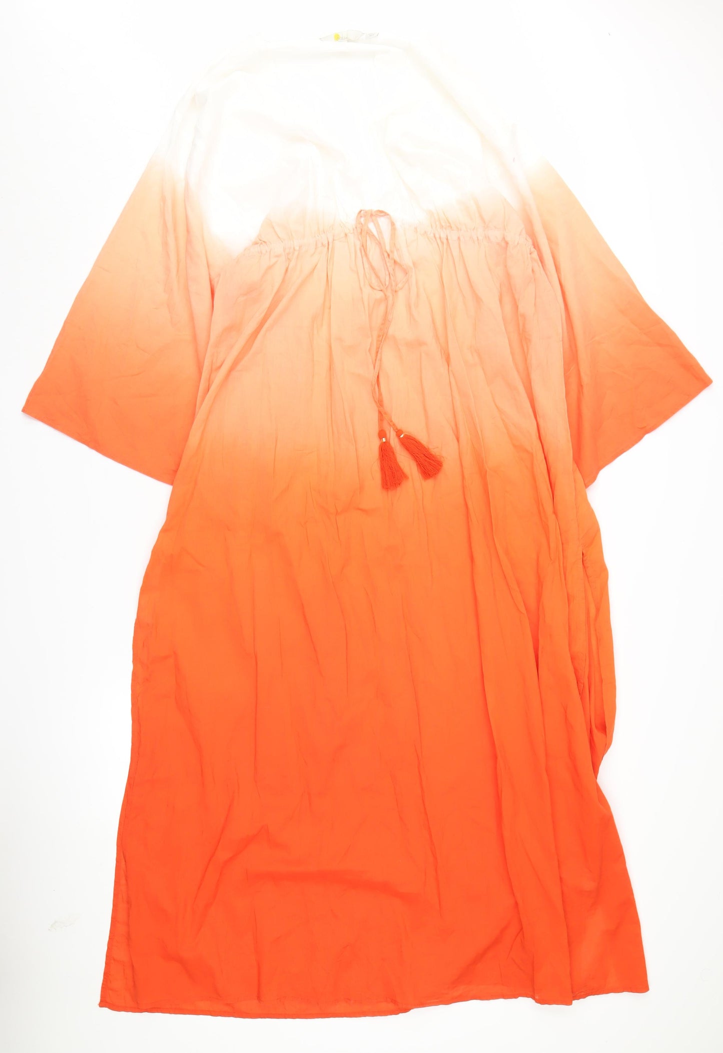 Boden Women's Orange 3/4 Sleeve Dress Size 14
