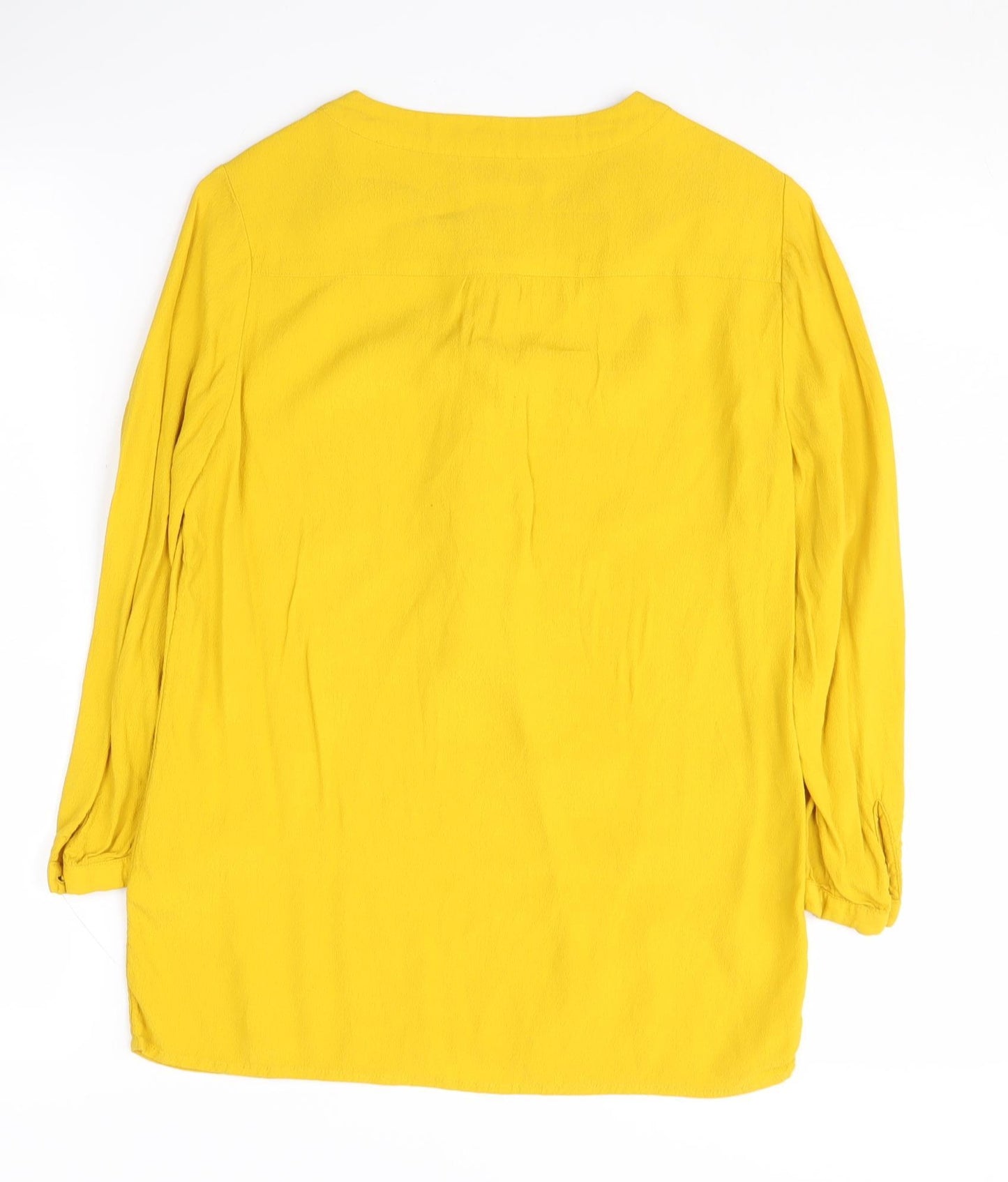 Banana Republic Women's Yellow XS Petite Blouse