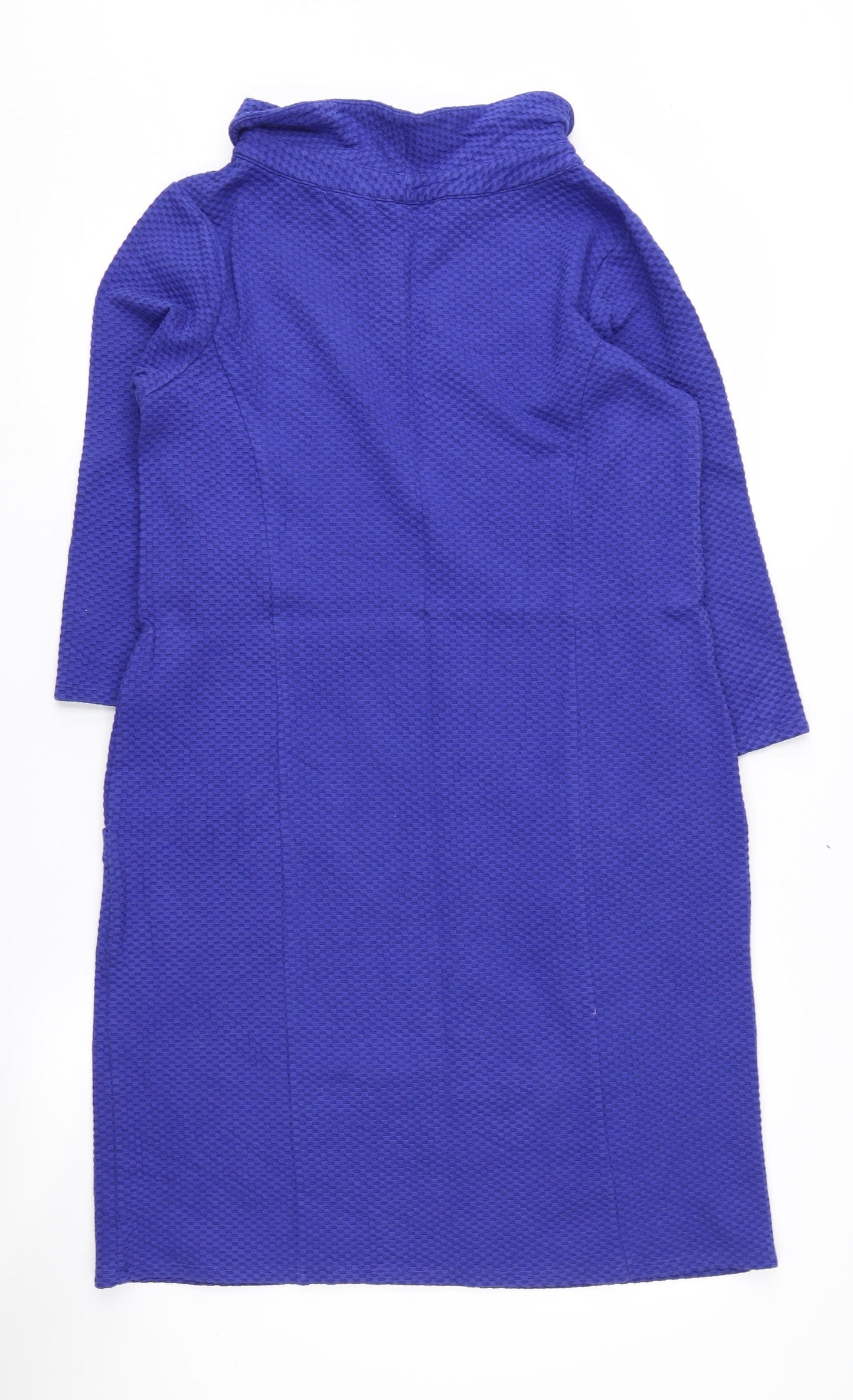 Laura Ashley Women's Blue Shift Dress Size 12
