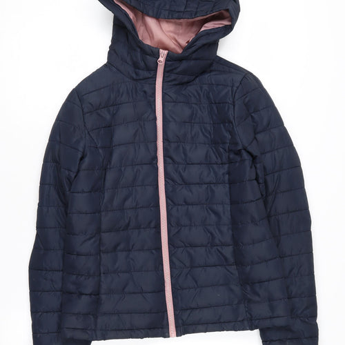 Jacqueline de Yong Women's Blue Puffer Jacket S