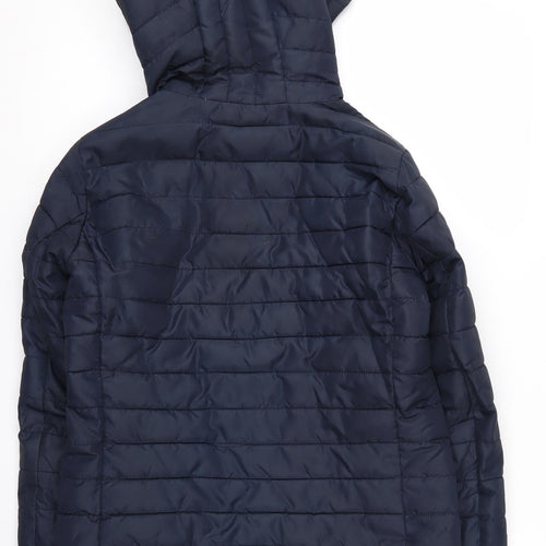 Jacqueline de Yong Women's Blue Puffer Jacket S