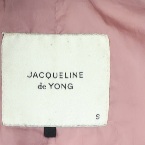 Jacqueline de Yong Women's Blue Puffer Jacket S