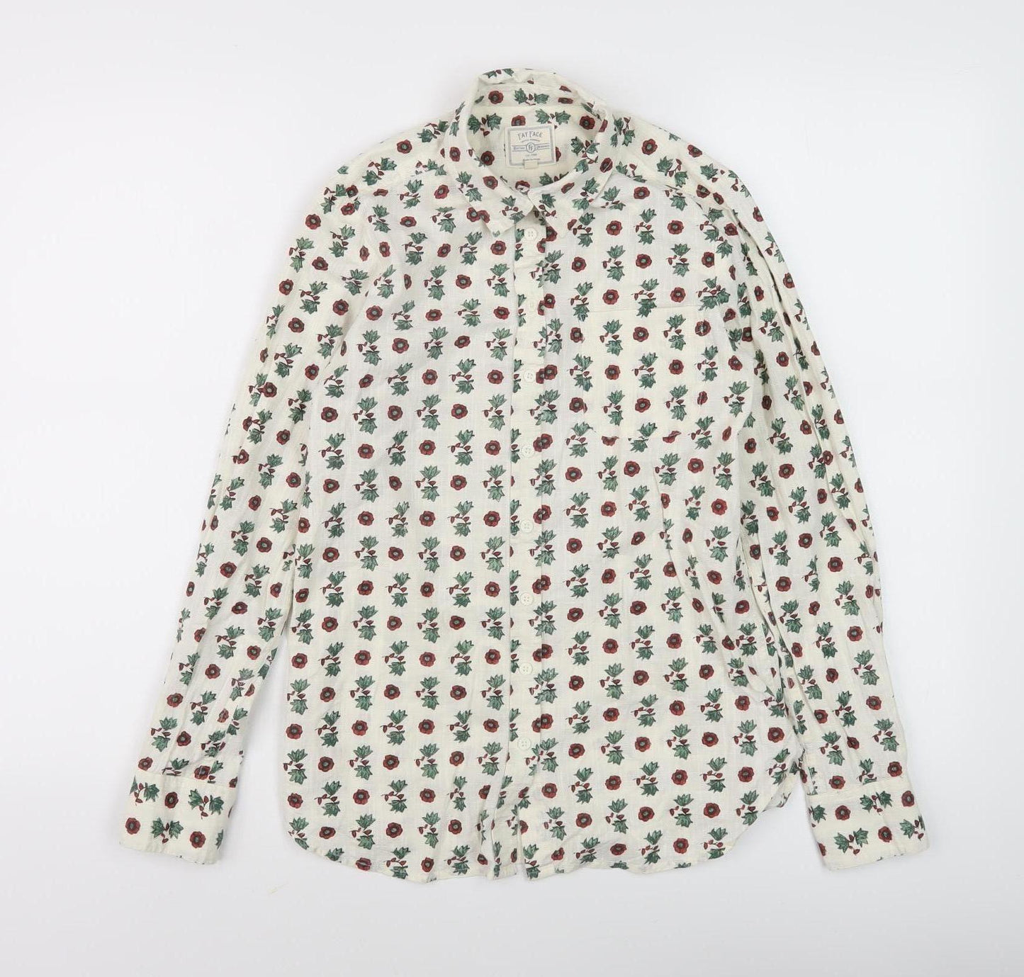 Fat Face Women's Floral Blouse Multicoloured Size 6