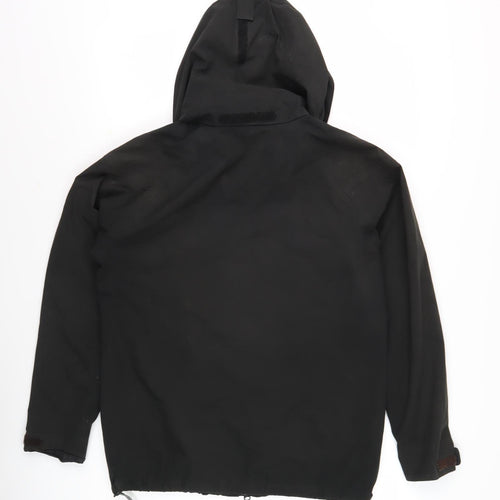 Sprayway Women's Black Waterproof Hooded Rain Jacket Size 12