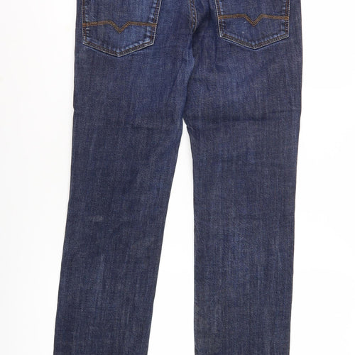 Hugo Boss Men's Straight Blue Jeans, Size 30/34