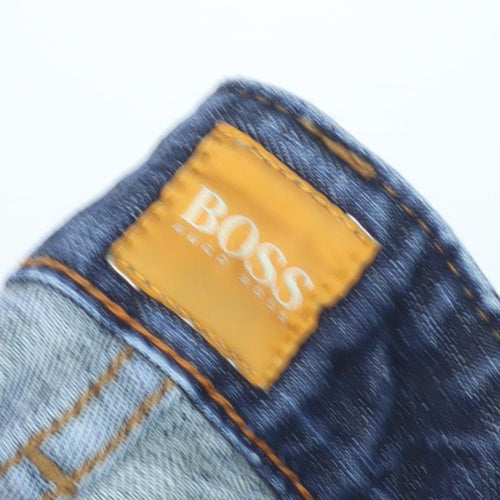 Hugo Boss Men's Straight Blue Jeans, Size 30/34