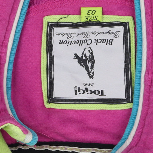 Toggi Women's Pink Henley Sweatshirt Size 8